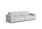 Sofa 4-osobowa LUCAS 244x102 cm
