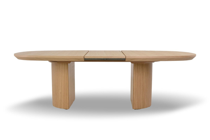 Stół Piotr rozkładany na ryflowanych nogach 110 cm x 200 - 300 cm T71