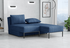 Wielofunkcyjna sofa narożna z funkcją spania TOMI 165x205 cm