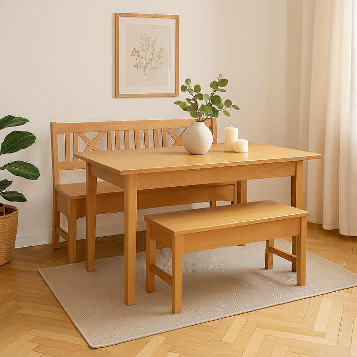 Drewniana ławka kuchenna BONN 75cm