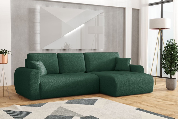 Narożnik z funkcją spania 250x142 cm L MOET mini