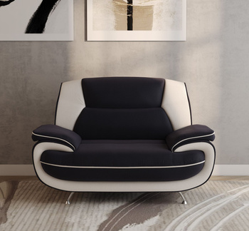 Nowoczesny tapicerowany fotel do salonu ONYX