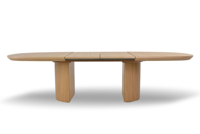 Stół Piotr rozkładany na ryflowanych nogach 110 cm x 200 - 300 cm T71