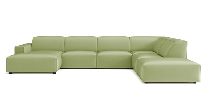 Narożnik duży z pufą Lucas 364x262 cm