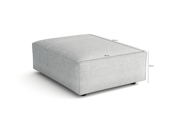 Pufa LUCAS 80x102 cm