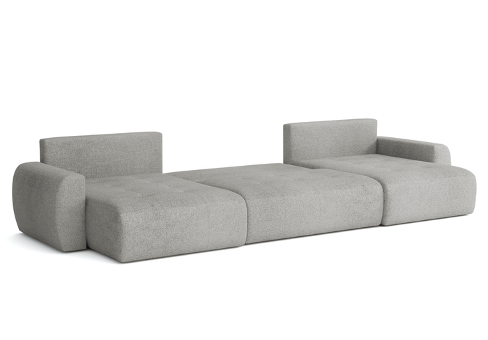 Narożnik z funkcją spania U MOET 342x142 cm