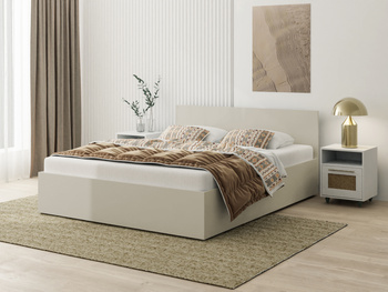 Łóżko drewniane kaszmir z materacem ATENA 120x200cm