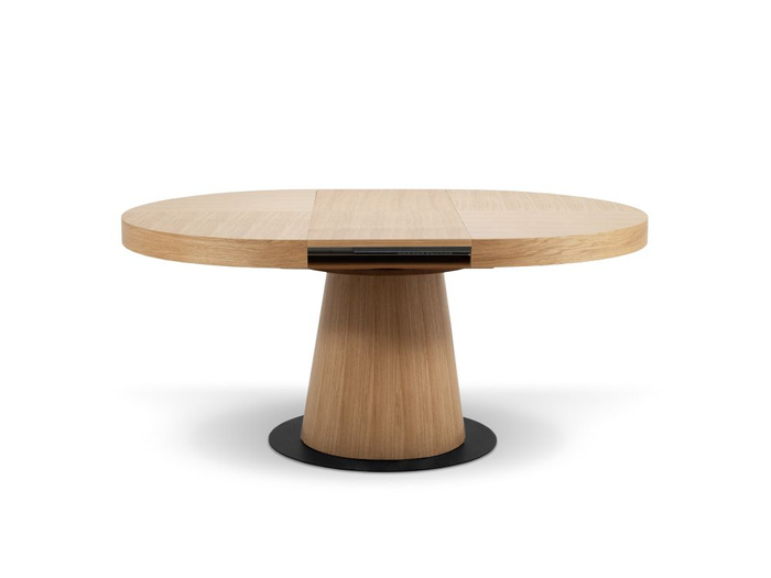 Stół Teofil nowoczesny, okrągły, rozkładany 130 cm - 230 cm T74
