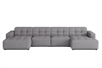 Duży modułowy narożnik Bergo U 364x166 cm