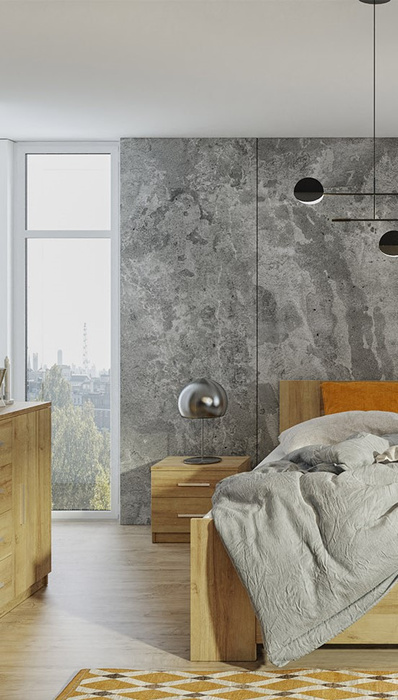 Stolik nocny Bianca 45x50 cm