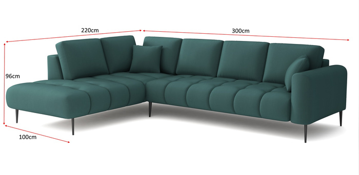 Narożnik tapicerowany Ontario 300x220 cm