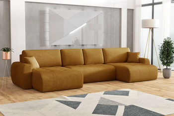 Narożnik z funkcją spania U MOET 342x142 cm