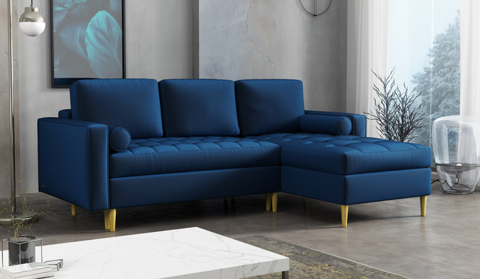 Elegancki narożnik z funkcją spania Florencja 240x175 cm 