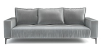 SOFA Z MARSZCZENIAMI MORRIS 216x98 cm