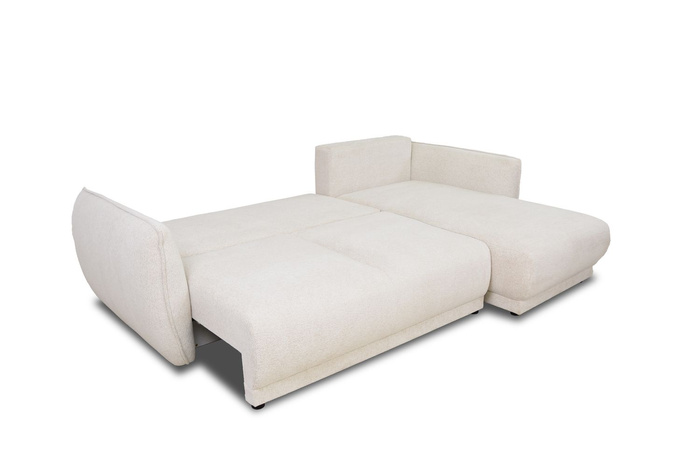 Narożnik rozkładany z dwoma pojemnikami Louis 252x216 cm