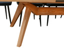 Stół Wacław prostokątny drewniany rozkładany w stylu rustykalnym  110 cm x 200 - 300 cm T48