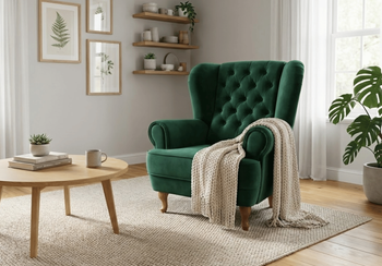 Fotel uszak pikowany NEPAL 110x80 cm