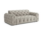 Sofa 3-osobowa z eleganckimi pikowaniami CANDY 230x107 cm