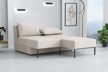 Wielofunkcyjna sofa narożna z funkcją spania Tomi 240x160 cm