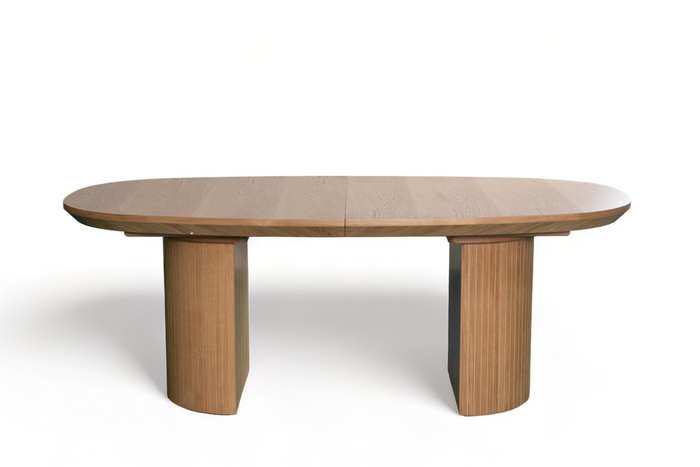 Stół Paweł rozkładany na ryflowanej nodze 110 cm x 200 - 300 cm T72