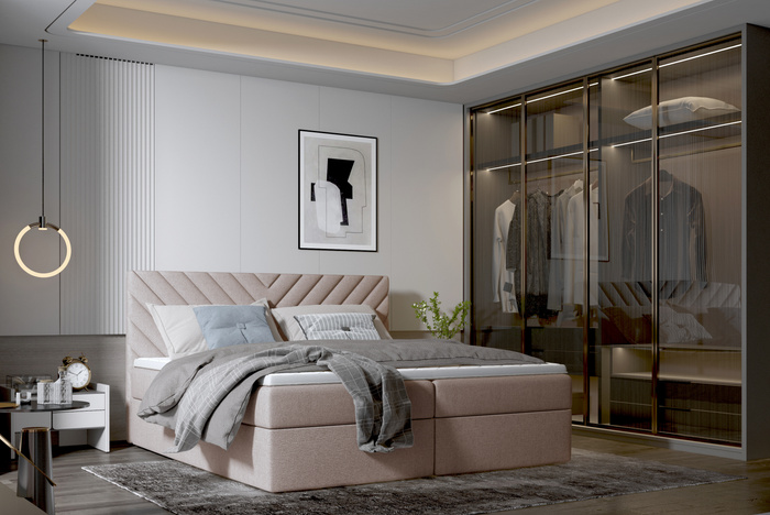 Wysokie łóżko Kalipso