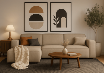 Narożnik 3-osobowy lewostronny LUCAS 284x166 cm