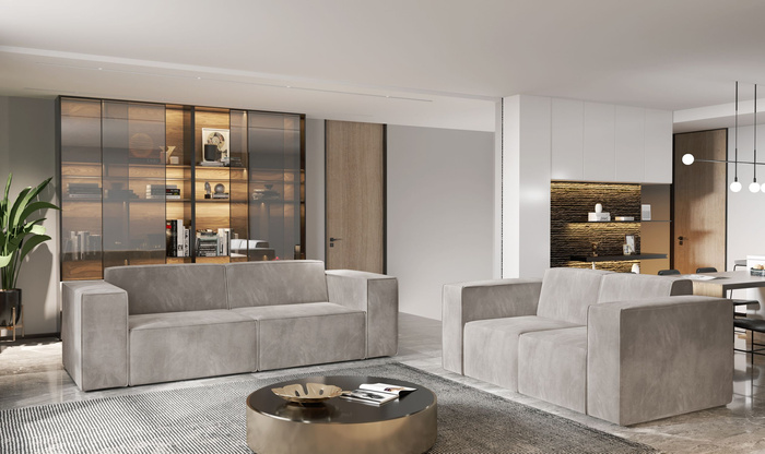 Nowoczesna sofa 3 modułowa do salonu Gaba  215x95 cm