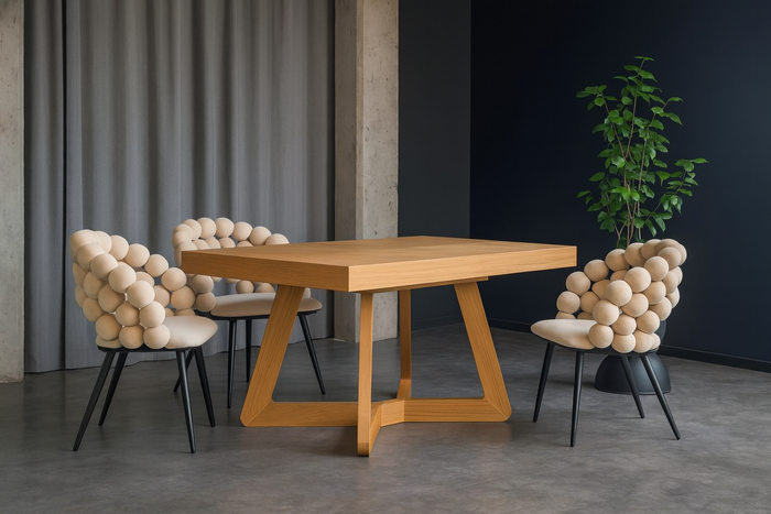 Stół Olgierd kwadratowy, rozkładany 130 - 230 cm T69