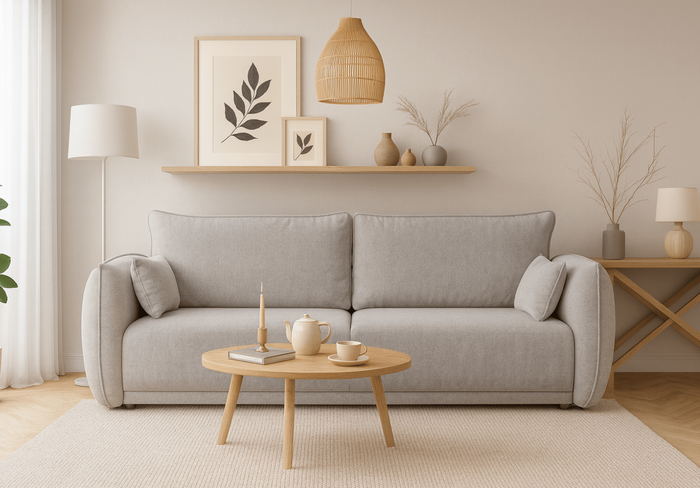 Sofa z funkcją spania LOUIS 238x102 cm