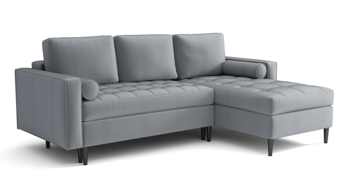 Elegancki narożnik z funkcją spania Florencja 240x175 cm 
