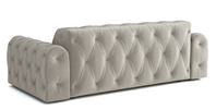 Stylowa sofa 4 osobowa z eleganckimi pikowaniami Candy 255x94 cm