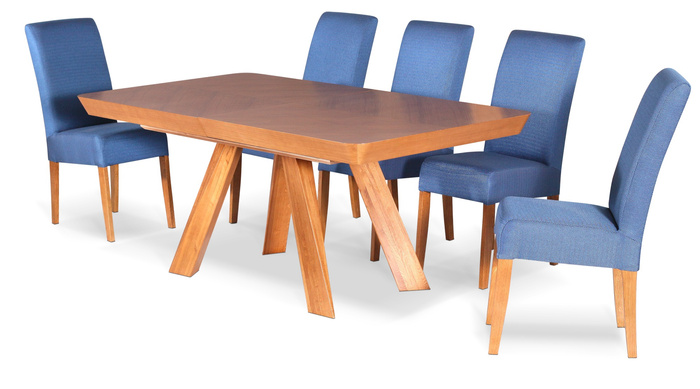 Stół prostokątny drewniany rozkładany 100 cm x 180 - 380 cm T39
