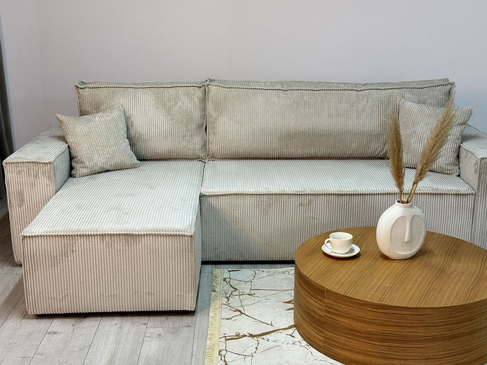 Narożnik Denis z funkcją spania 244x142 cm