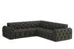 Stylowy narożnik z eleganckimi pikowaniami Candy 254x254 cm