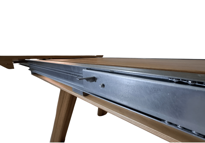 Stół prostokątny, drewniany, rozkładany MATEUSZ T75 100x180-380 cm