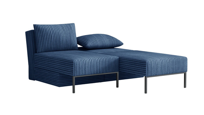 Wielofunkcyjna sofa narożna z funkcją spania TOMI 165x205 cm