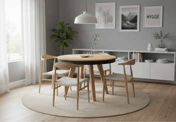 Stół okrągły, rozkładany PATRYK T70 100-200 cm