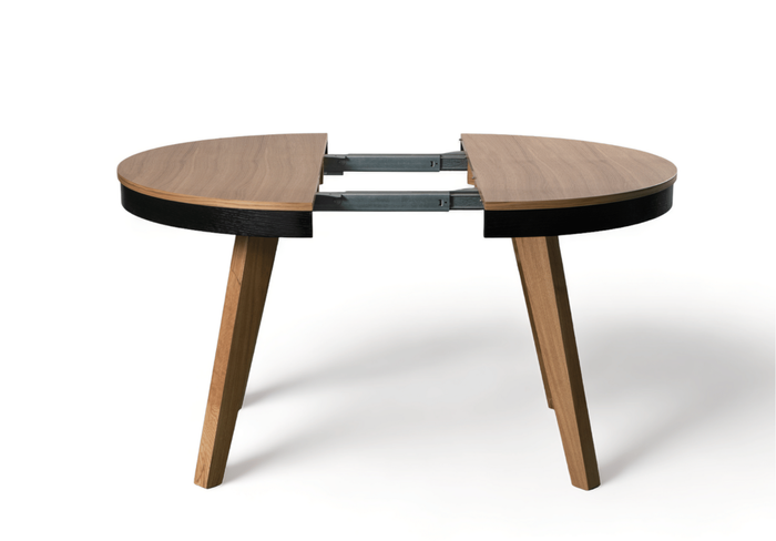 Stół okrągły, rozkładany PATRYK T70 100-200 cm