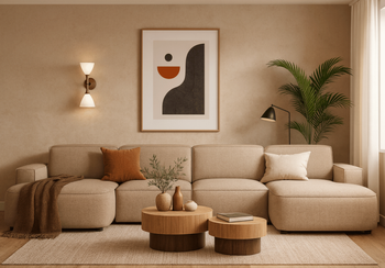 Narożnik 6-osobowy U LUCAS 364x166 cm