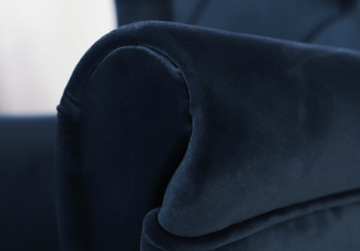 Fotel uszak z pikowaniem RIO 90x105 cm