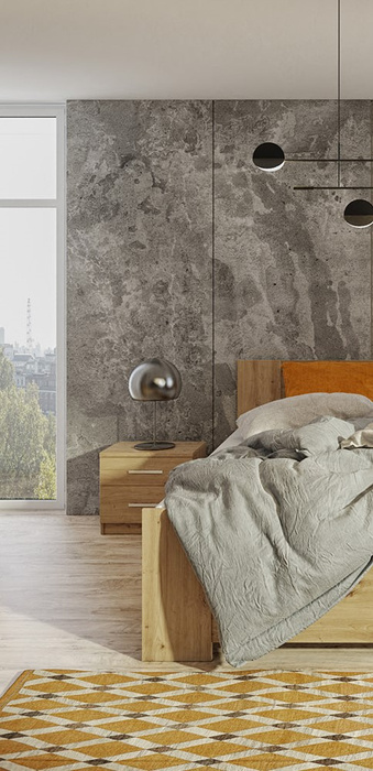 Stolik nocny Bianca 45x50 cm