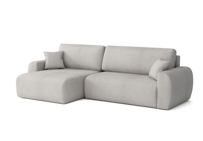 Narożnik lewostronny z funkcją spania DORATO L 250x142 cm