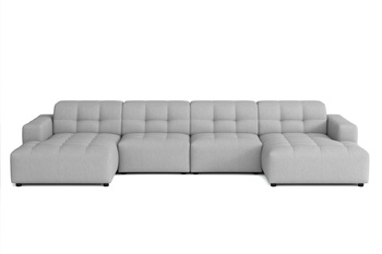 Duży modułowy narożnik Bergo U 364x166 cm