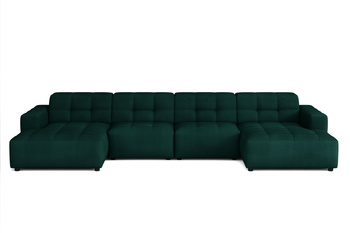 Duży modułowy narożnik Bergo U 364x166 cm