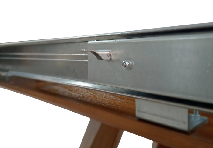 Stół prostokątny, rozkładany TADEUSZ T39 100x180-380 cm