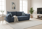 Sofa z funkcją spania ZURI 238x102 cm