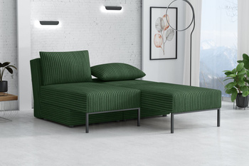 Wielofunkcyjna sofa narożna z funkcją spania Tomi 240x160 cm
