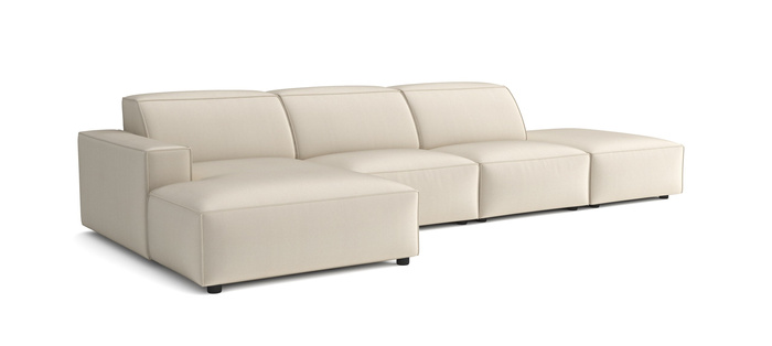 Narożnik z pufą Lucas 341x102 cm