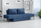 Wielofunkcyjna sofa narożna z funkcją spania TOMI 165x205 cm