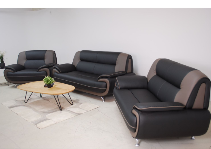  Zestaw wypoczynkowy Onyx 3-2-1 – nowoczesny komplet do stylowego salonu